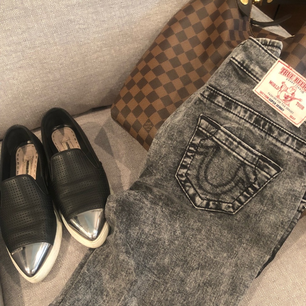 True religion acid washed stretch Jeans